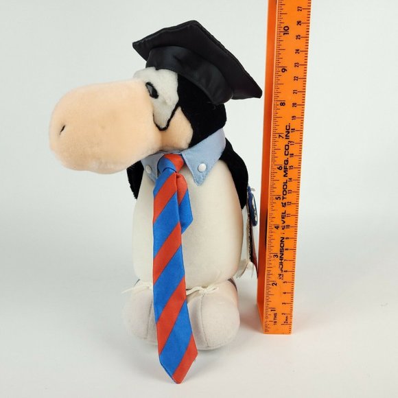 Vintage 1985 Dakin OPUS Yuppy Grad Bloom County Tie Plush 10" - Picture 5 of 11